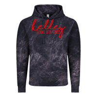 Cloud Black kelley school of business Vintage Hoodie - linhVisuals