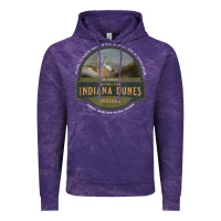Cloud Purple indiana dunes national park lake michigan beach trails t shirt Vintage Hoodie - linhVisuals