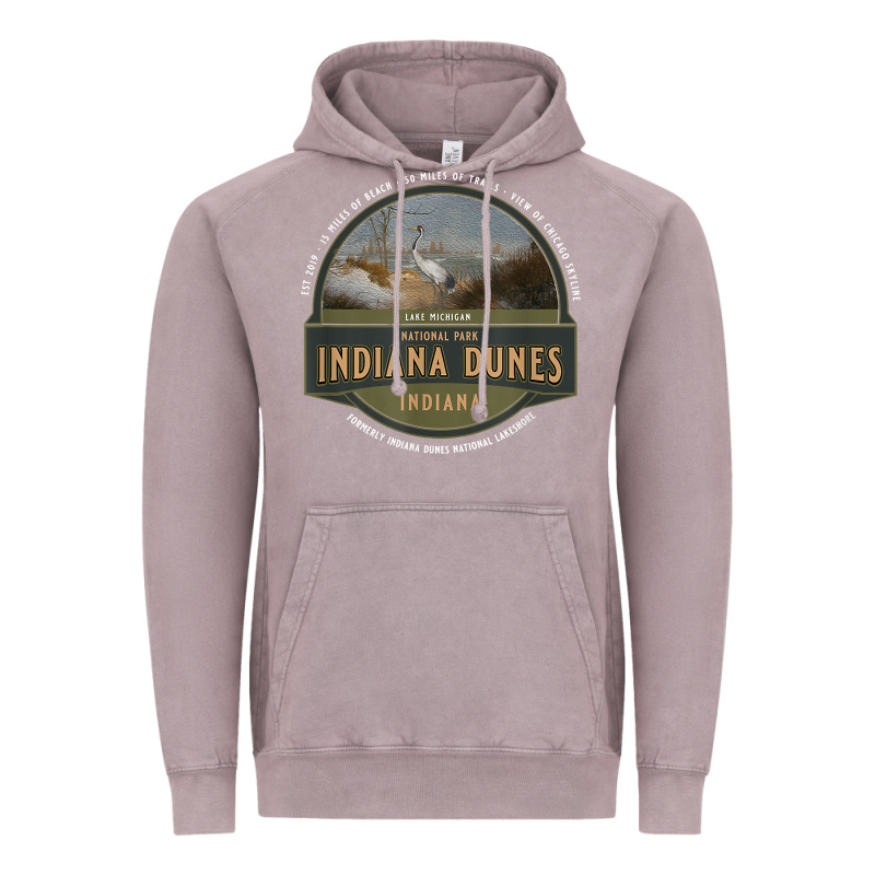 Indiana Dunes National Park Lake Michigan Beach Trails T Shirt Vintage Hoodie by linhVisuals | Teevron