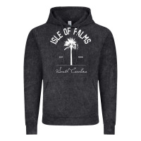 Vintage Black isle of palms sc palm tree isle of palms beach gift pullover hoodie Vintage Hoodie - linhVisuals