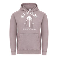 Vintage Zinc isle of palms sc palm tree isle of palms beach gift pullover hoodie Vintage Hoodie - linhVisuals