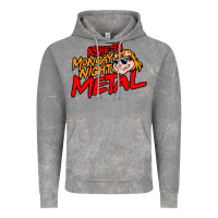 Cloud Rock MONDAY NIGHT METAL Vintage Hoodie - linhVisuals