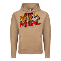Vintage Coffee MONDAY NIGHT METAL Vintage Hoodie - linhVisuals