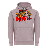 Vintage Zinc MONDAY NIGHT METAL Vintage Hoodie - linhVisuals