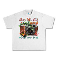 Lunar Rock When Life Gets Blurry Adjust Your Focus Vintage Camera Urban Heavy Tee - FaDigitalArtStudio
