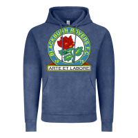 Vintage Denim blackburn-fc Vintage Hoodie - linhVisuals