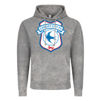 Cloud Rock cardiff-city-fc Vintage Hoodie - linhVisuals