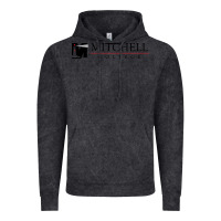 Vintage Black Mitchell College Vintage Hoodie - linhVisuals