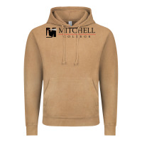 Vintage Camel Mitchell College Vintage Hoodie - linhVisuals
