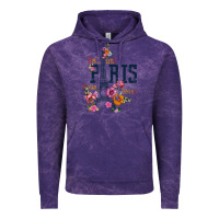 Cloud Purple PARIS Vintage Hoodie - linhVisuals