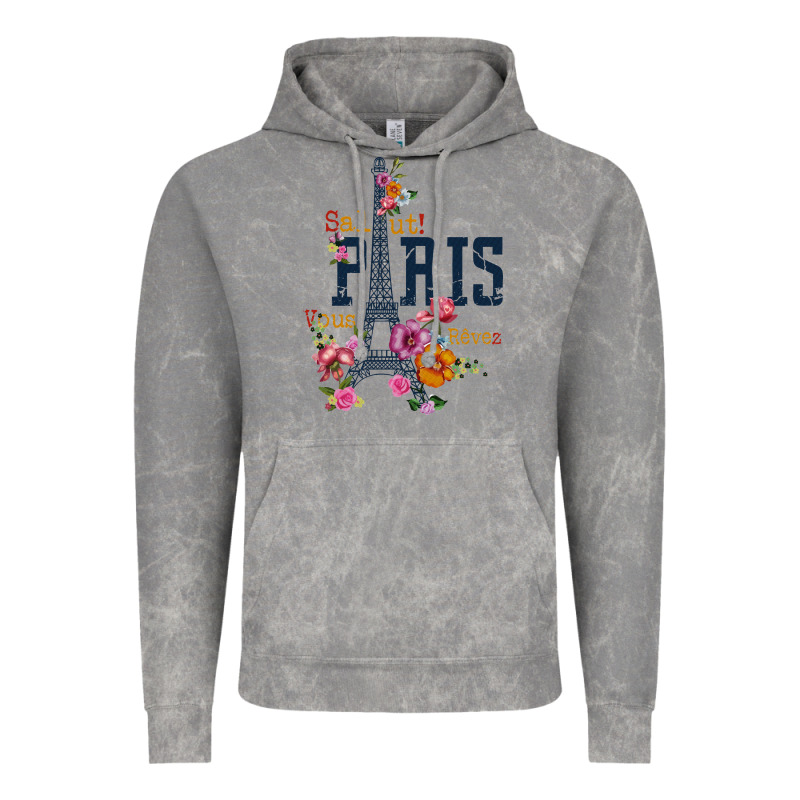Paris Vintage Hoodie by linhVisuals | Teevron