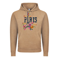Vintage Coffee PARIS Vintage Hoodie - linhVisuals
