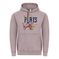 Vintage Zinc PARIS Vintage Hoodie - linhVisuals
