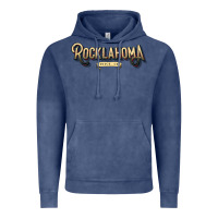 Vintage Denim 2022#ROCKLAHOMA Vintage Hoodie - linhVisuals