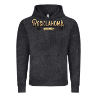 Vintage Black 2022#ROCKLAHOMA Vintage Hoodie - linhVisuals