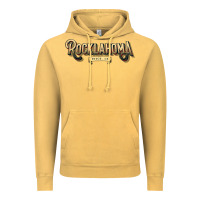 Vintage Mustard 2022#ROCKLAHOMA Vintage Hoodie - linhVisuals