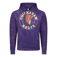 Cloud Purple chickasaw roots headdress native american chickasaw nation Vintage Hoodie - linhVisuals