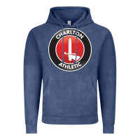 Vintage Denim charlton-fc Vintage Hoodie - linhVisuals