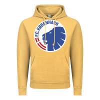 Vintage Mustard fc-københavn Vintage Hoodie - linhVisuals