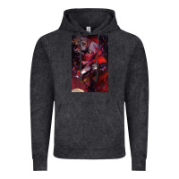 Vintage Black hazbin, hazbin hotel alastor, jeby,angel dust, demon Vintage Hoodie - linhVisuals