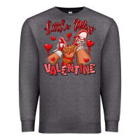 Charcoal Heather little miss valentine afro kid sneakers Premium Sweatshirt - RanaPortraitStore