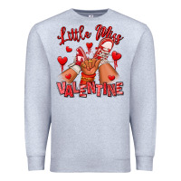 Heather Grey little miss valentine afro kid sneakers Premium Sweatshirt - RanaPortraitStore
