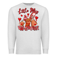 Oatmeal Heather little miss valentine afro kid sneakers Premium Sweatshirt - RanaPortraitStore