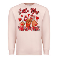 Pale Pink little miss valentine afro kid sneakers Premium Sweatshirt - RanaPortraitStore