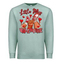 Seafoam little miss valentine afro kid sneakers Premium Sweatshirt - RanaPortraitStore