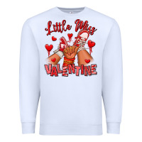White little miss valentine afro kid sneakers Premium Sweatshirt - RanaPortraitStore