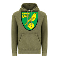 Vintage Olive norwich-fc Vintage Hoodie - linhVisuals