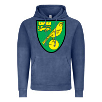 Vintage Denim norwich-fc Vintage Hoodie - linhVisuals