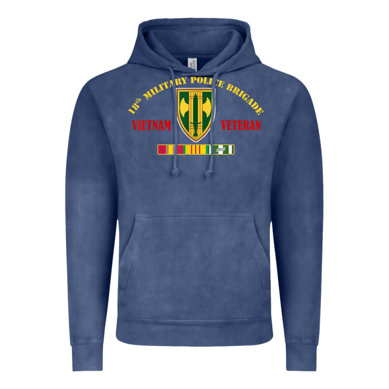 18th Military Police Brigade Vietnam Veteran Veterans Day Vintage Hoodie by linhVisuals | Teevron