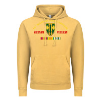 Vintage Mustard 18th military police brigade vietnam veteran veterans day Vintage Hoodie - linhVisuals