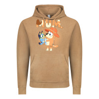 Vintage Camel Bluey Mum Vintage Hoodie - linhVisuals