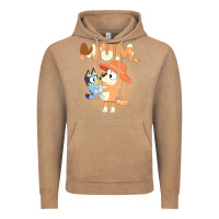 Vintage Coffee Bluey Mum Vintage Hoodie - linhVisuals