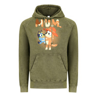 Bluey Mum Vintage Hoodie | Teevron