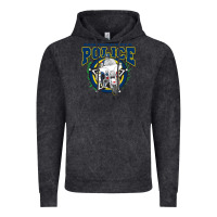Vintage Black motorcycle police law enforcement Vintage Hoodie - linhVisuals