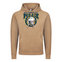 Vintage Coffee motorcycle police law enforcement Vintage Hoodie - linhVisuals