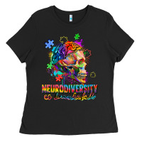 Black Neurodiversity Is Beautiful Ladies Tee - FaDigitalArtStudio