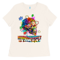 Bone Neurodiversity Is Beautiful Ladies Tee - FaDigitalArtStudio