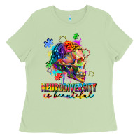 Matcha Neurodiversity Is Beautiful Ladies Tee - FaDigitalArtStudio
