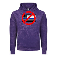 Cloud Purple anti police state tee Vintage Hoodie - linhVisuals