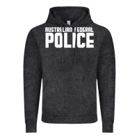 Vintage Black australian federal police Vintage Hoodie - linhVisuals