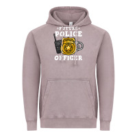 Vintage Zinc kids future police officer policeman Vintage Hoodie - linhVisuals
