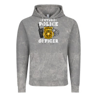 Cloud Rock kids future police officer policeman Vintage Hoodie - linhVisuals