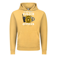 Vintage Mustard kids future police officer policeman Vintage Hoodie - linhVisuals