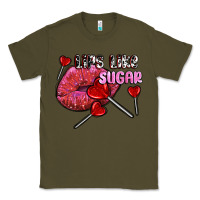 Army Green lips like sugar olivia Classic Tee - OliviaCreatesArt
