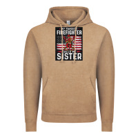 Vintage Coffee my favorite firefighter calls me sister. Vintage Hoodie - linhVisuals