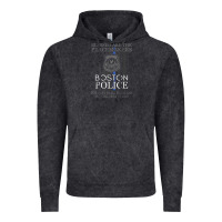 Vintage Black boston police shirt saint michael police officer prayer Vintage Hoodie - linhVisuals